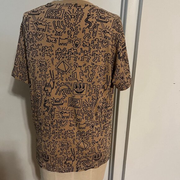 UNIQLO x KEITH HARING SPRZ NY All Over Print Size Medium - Picture 2 of 7